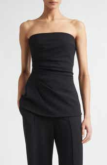 Damea Matte Double Crepe Top