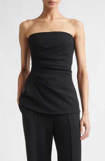 Damea Matte Double Crepe Top