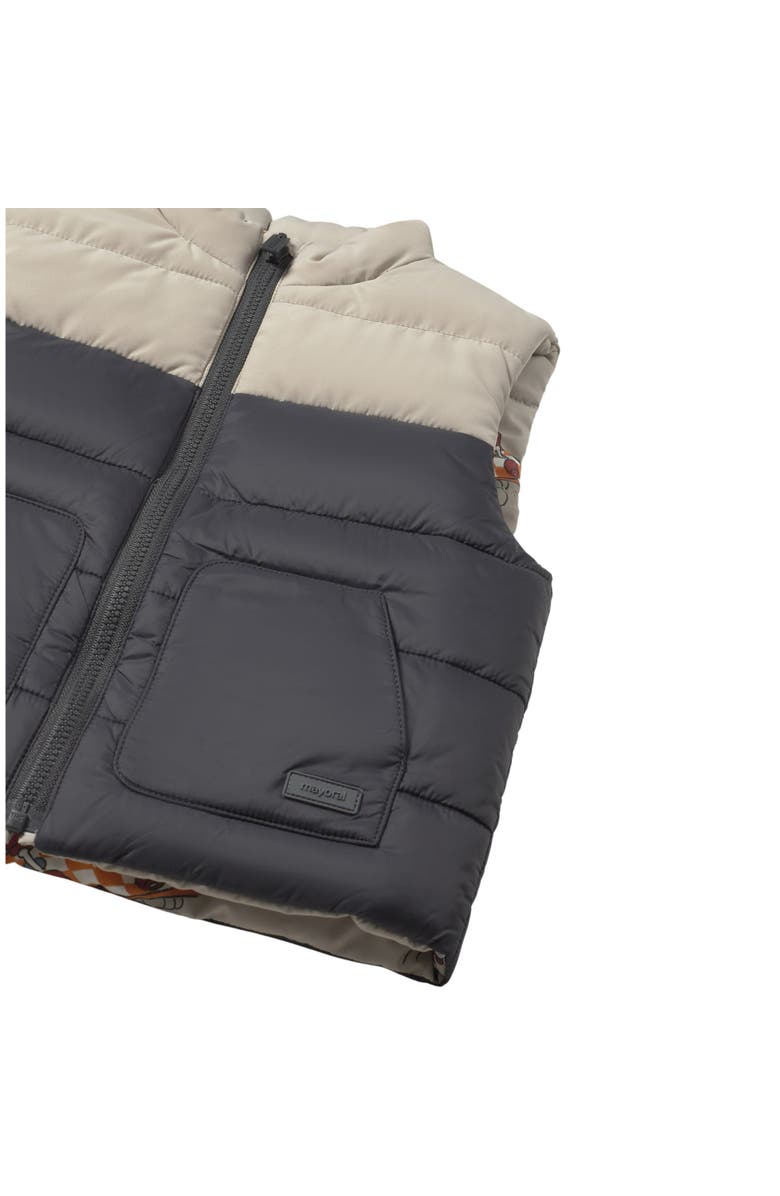 Mayoral Reversible Vest, Alternate, color, Navy