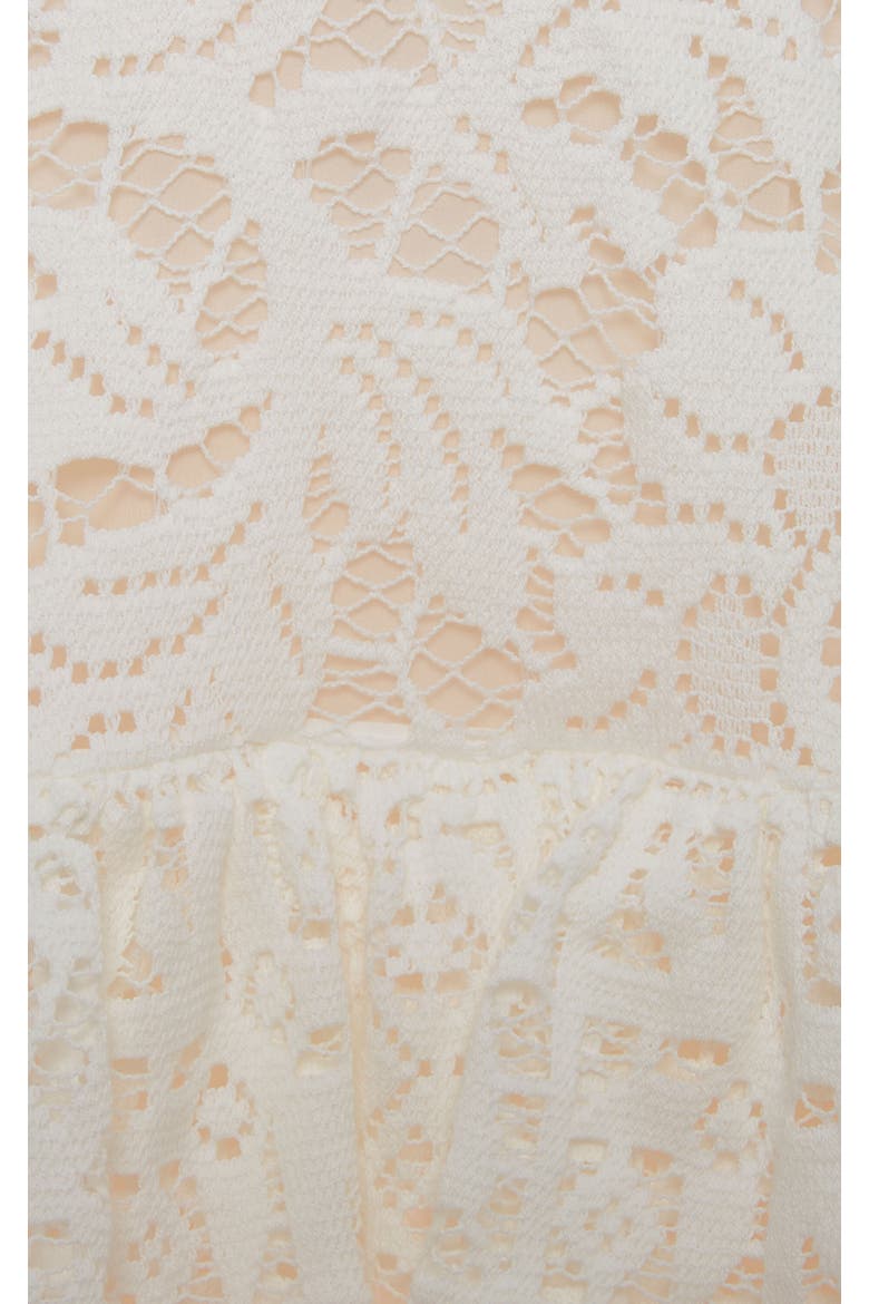 Footloose Lacey Dress, Alternate, color, Solid White