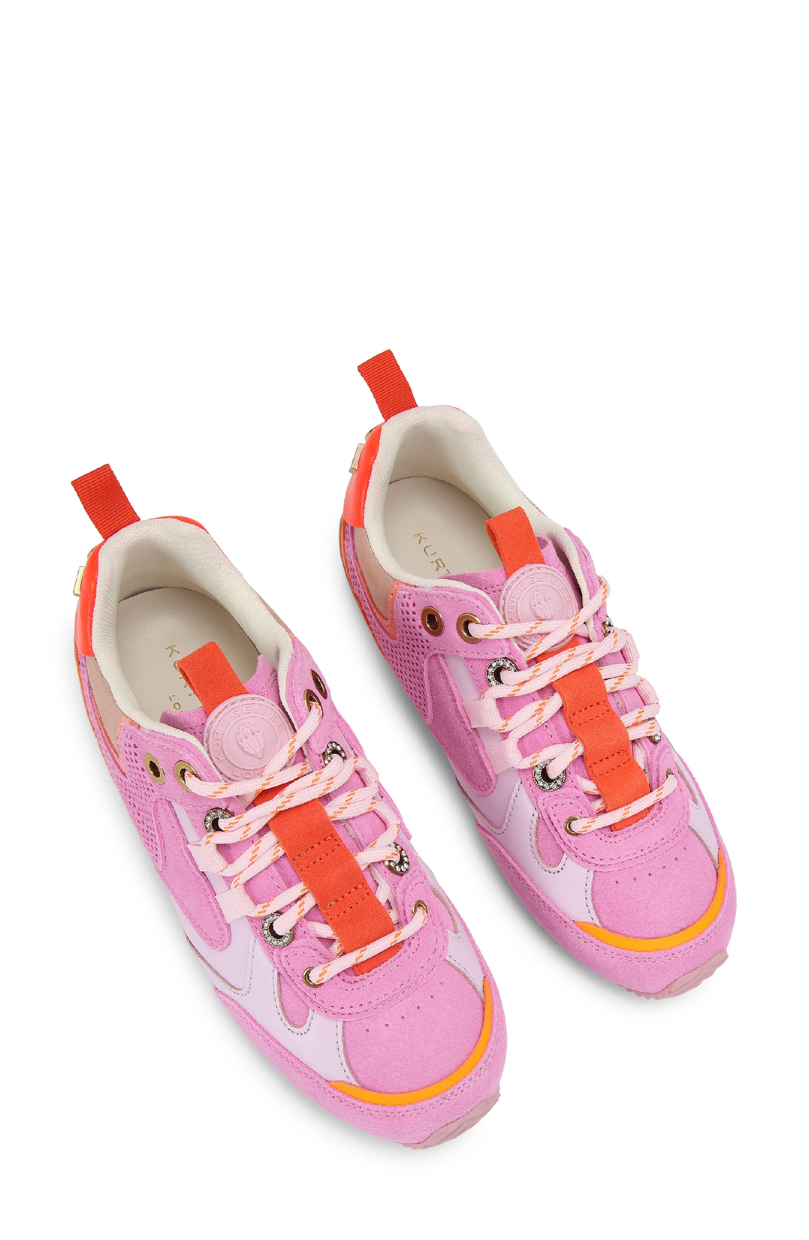 Slim Runner Sneaker, Alternate, color, OPEN PINK