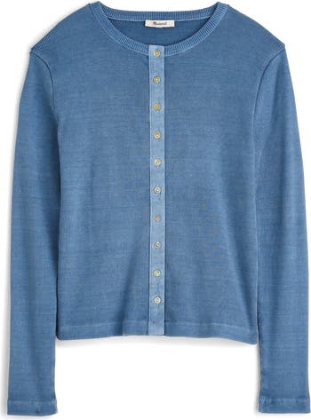 Madewell Garment Dyed Rib Cardigan | Nordstrom
