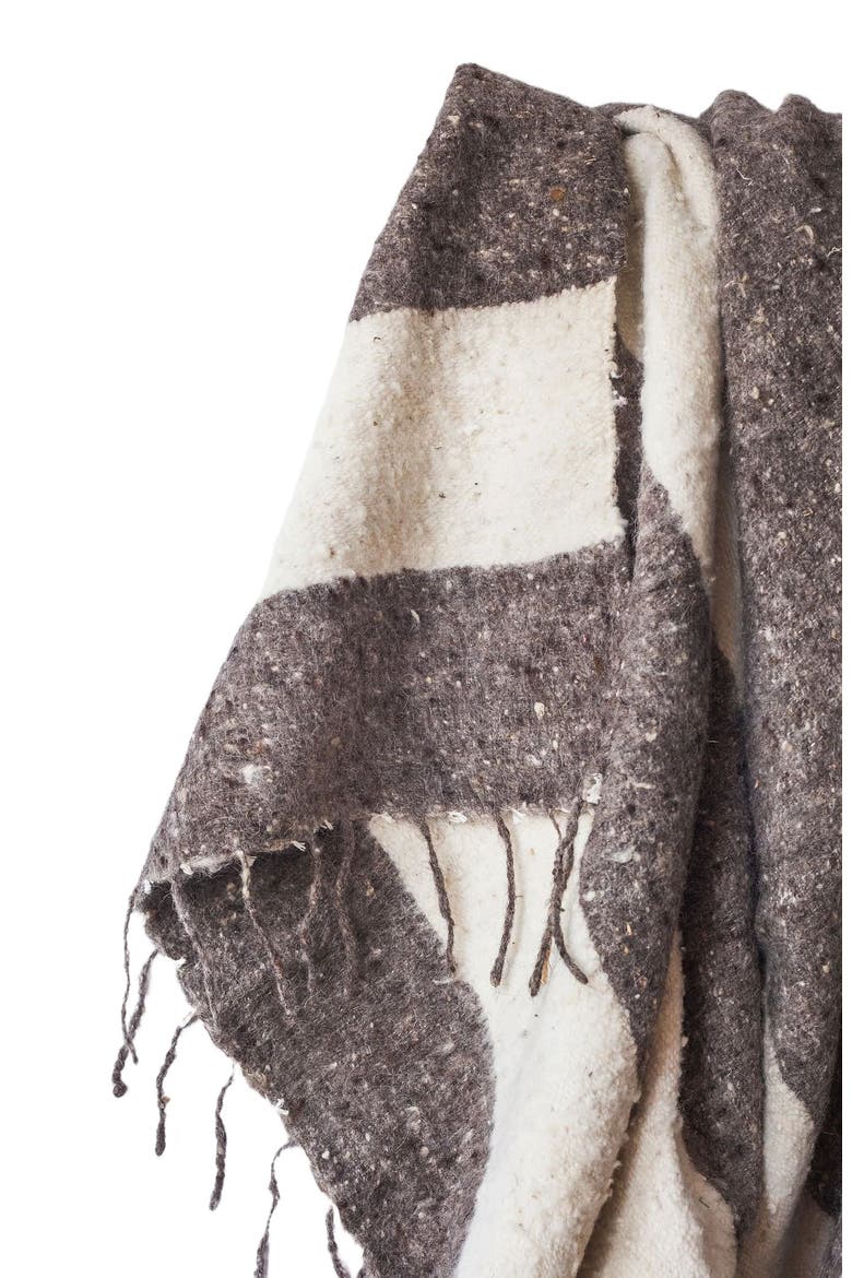 Thiago Blanket in Grey, Alternate, color, Grey