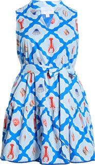 SUGARLIPS Lobster Bay Sleeveless Minidress