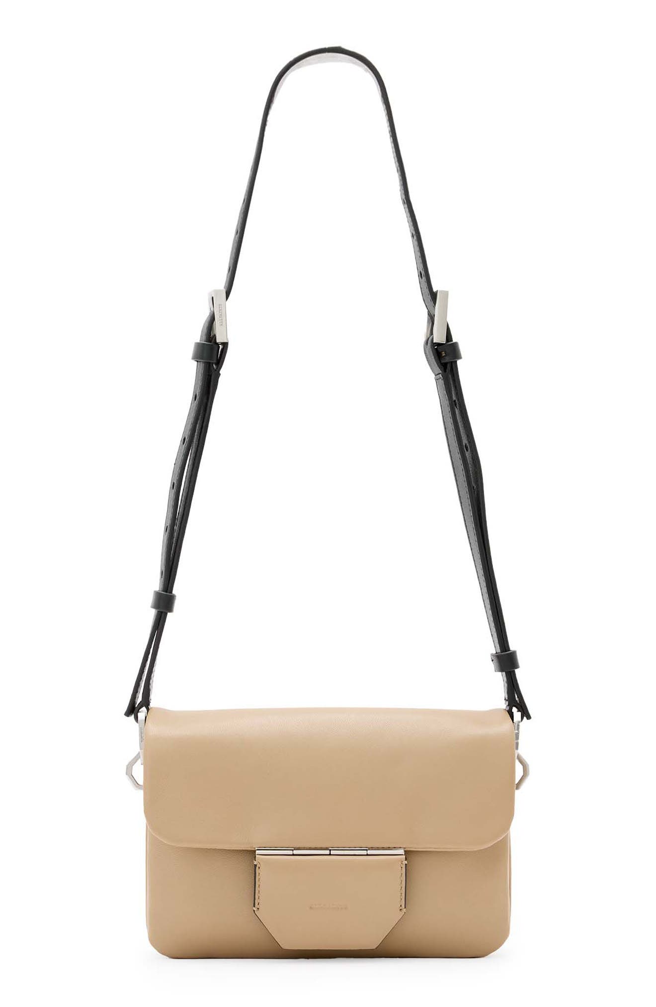 AllSaints Jupiter Leather Crossbody Bag