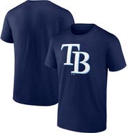 PROFILE Men's Profile Navy Tampa Bay Rays Big & Tall Primary Logo T-Shirt