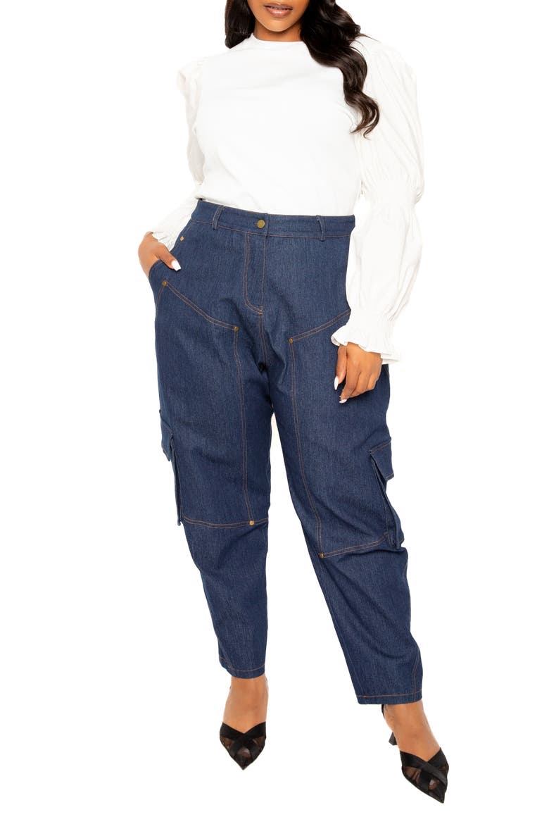 Straight Leg Carpenter Jeans, Alternate, color, DENIM BLUE