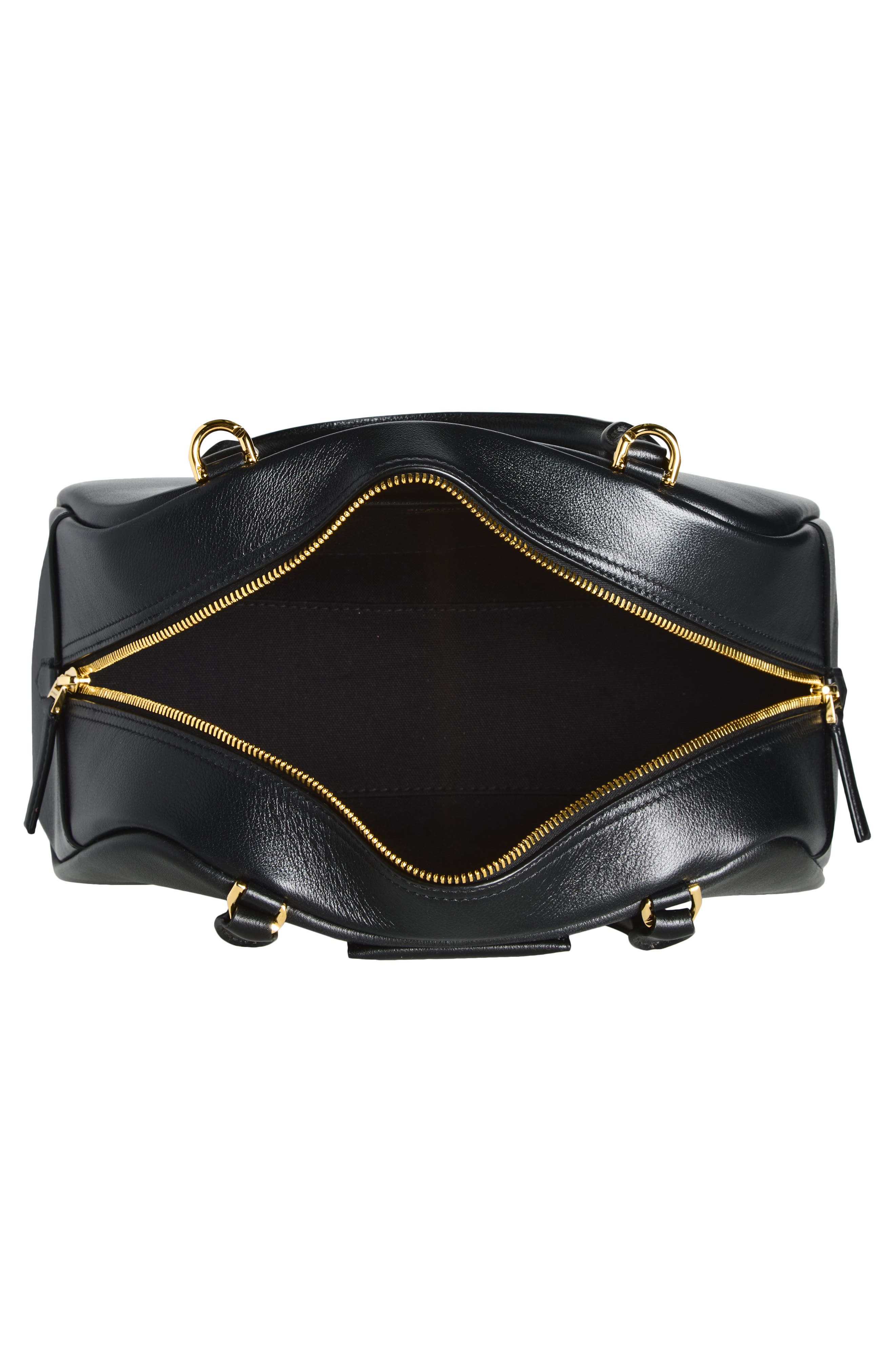Medium Antigona Soft Leather East/West Top Handle Bag, Alternate, color, 001-BLACK