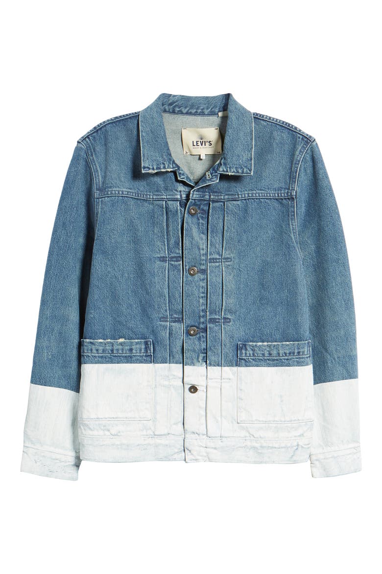 Type IV Standard Fit Trucker Denim Jacket, Alternate, color, HORSESHOE