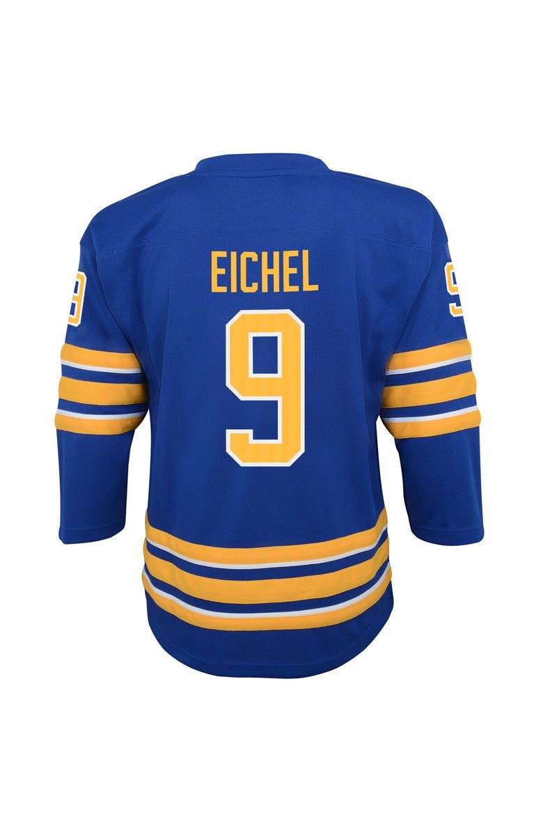 Outerstuff Youth Jack Eichel Royal Buffalo Sabres Home Replica Player Jersey, Alternate, color, 
