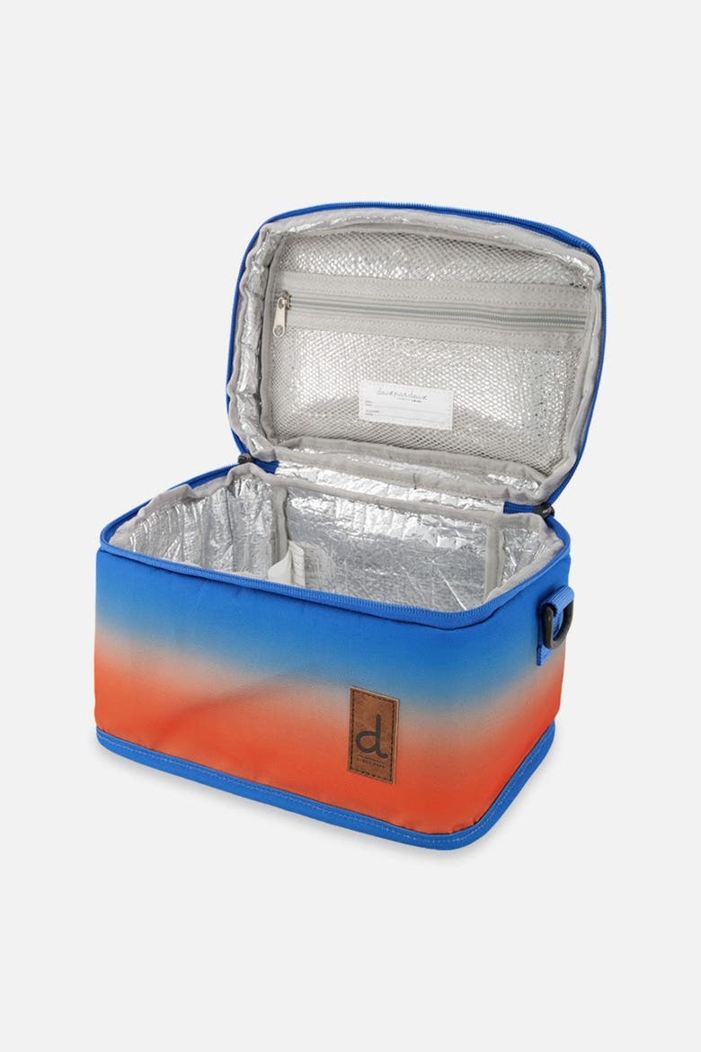Gradient Durable Everyday Lunch Box, Alternate, color, Blue and Orange Gradient