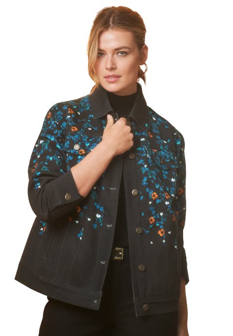 Classic Cotton Denim Jacket (Plus Available)