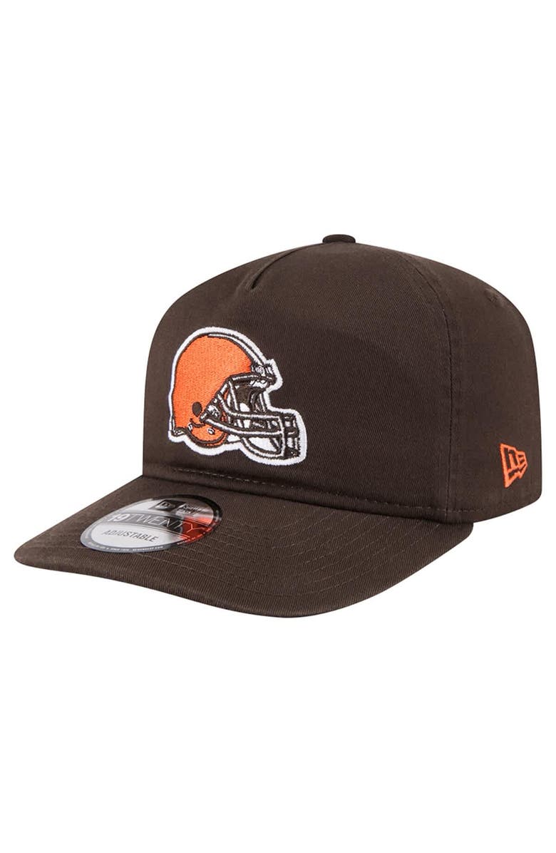 New Era Men's New Era  Brown Cleveland Browns Team 19TWENTY Adjustable Hat, Main, color, Brown