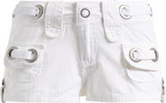 JADED LONDON Eyelet Cargo Shorts