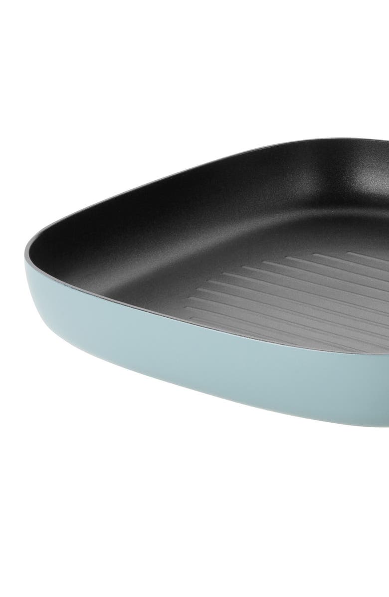 BergHOFF Slate Non-Stick Square Grill Pan, Alternate, color, Slate