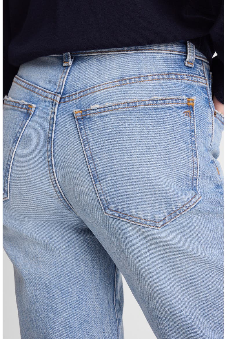 The Longline Straight Jeans, Alternate, color, RAEBROOK WASH