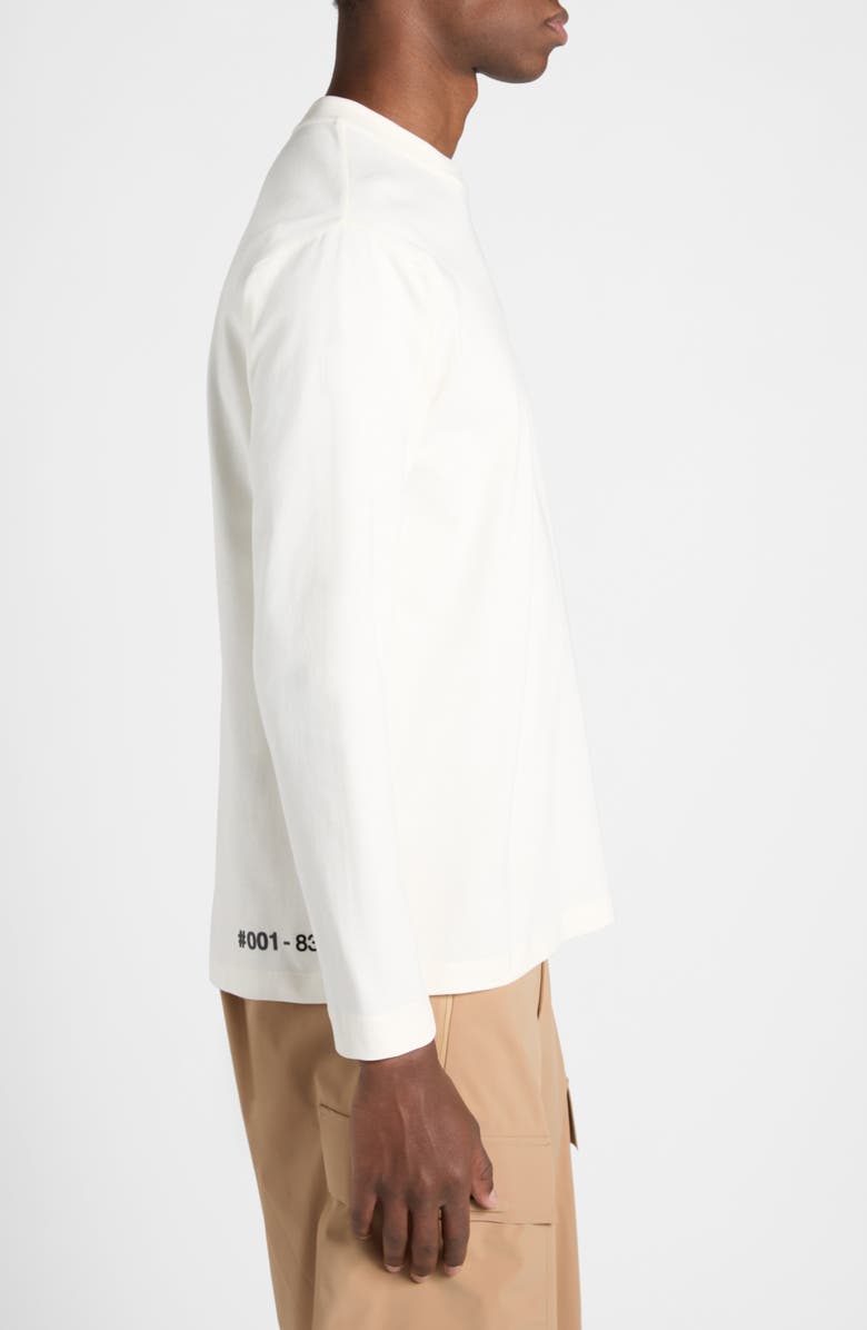 Moncler Grenoble Logo Long Sleeve Cotton T-Shirt, Alternate, color, 