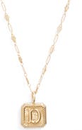MIRANDA FRYE Harlow Initial Pendant Necklace