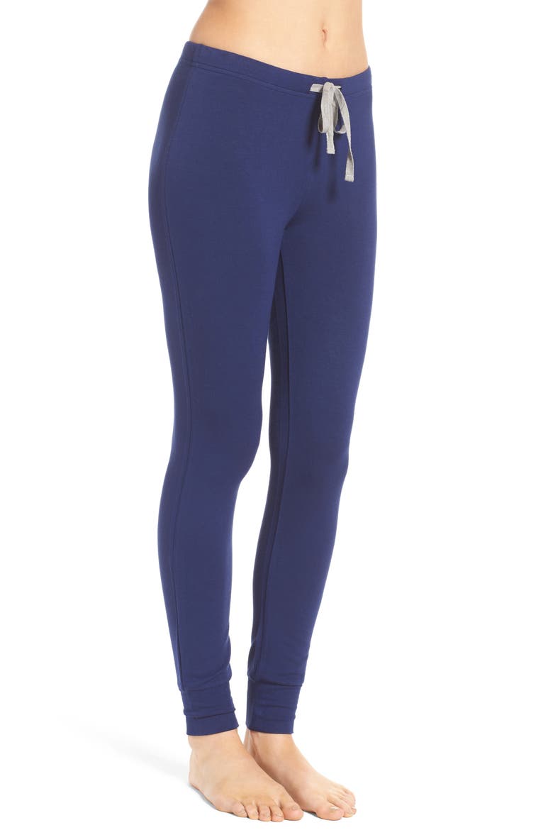 Intimates Kickin' It French Terry Lounge Pants, Alternate, color, ECHO