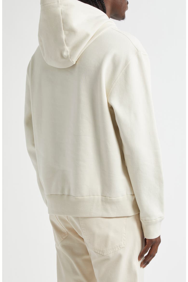 Polo Bear Appliqué Fleece Hoodie, Alternate, color, CLASSIC CREAM