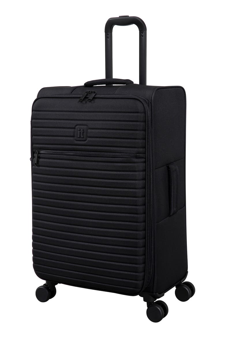 Lineation 25-Inch Softside Suitcase, Main, color, BLACK