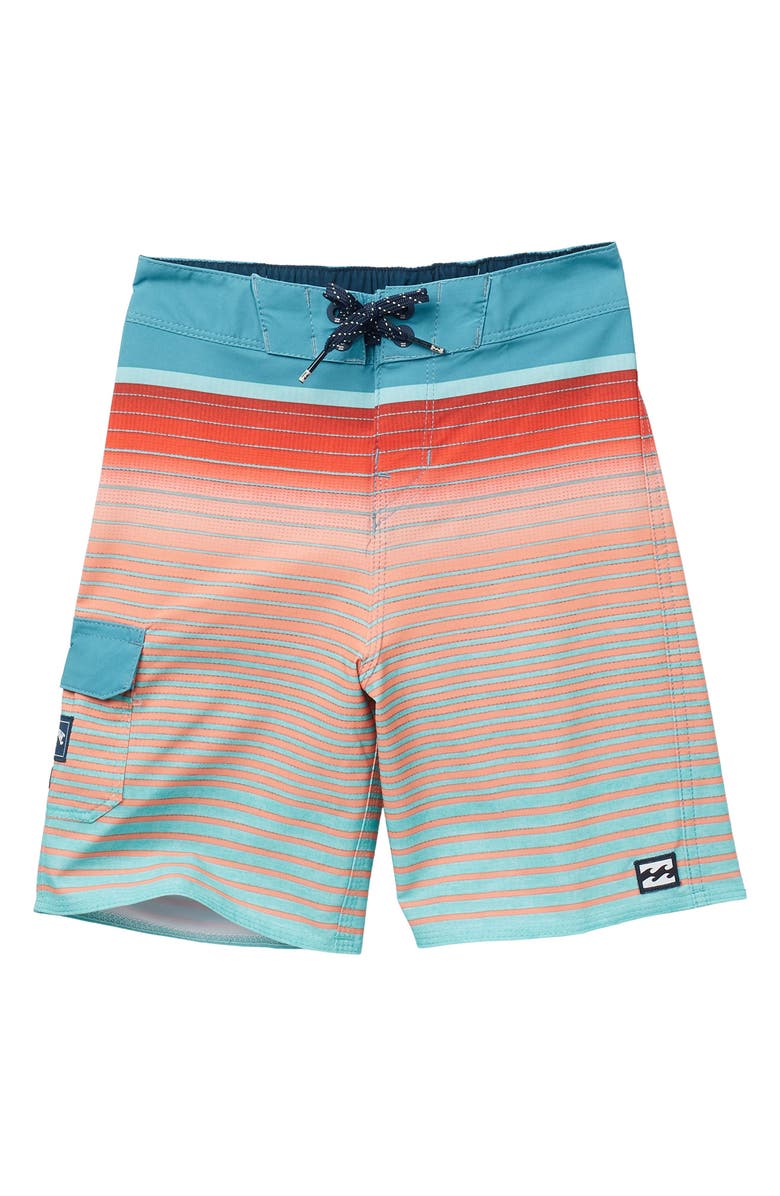 Billabong All Day Stripe Pro Board Shorts, Main, color, 