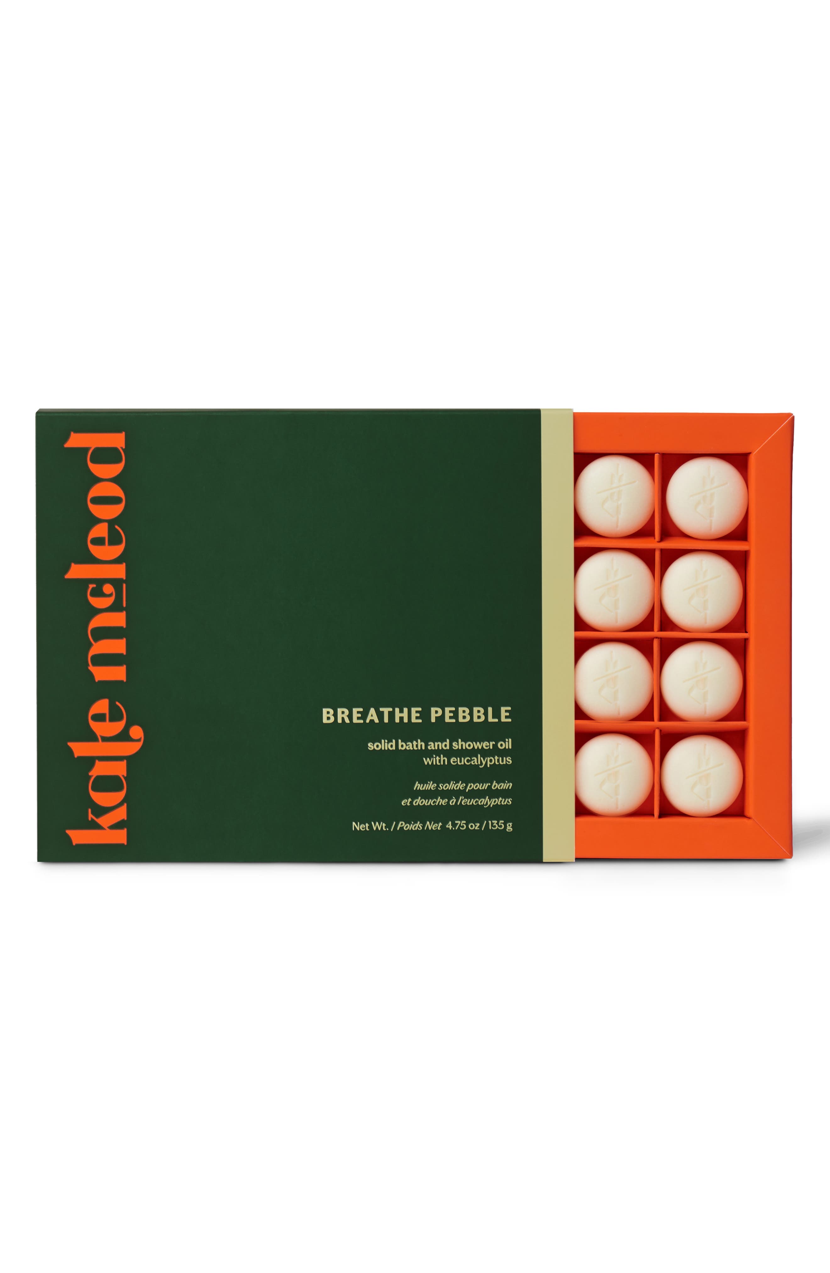 Kate McLeod Breathe Pebble - Deep Moisturizing Solid Bath & Shower Oil at Nordstrom