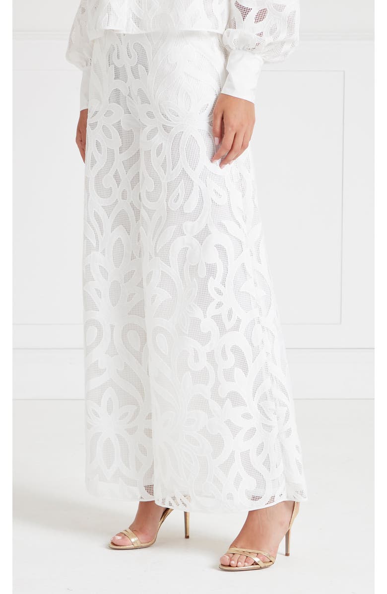 Temperley London Louis Trousers, Alternate, color, White