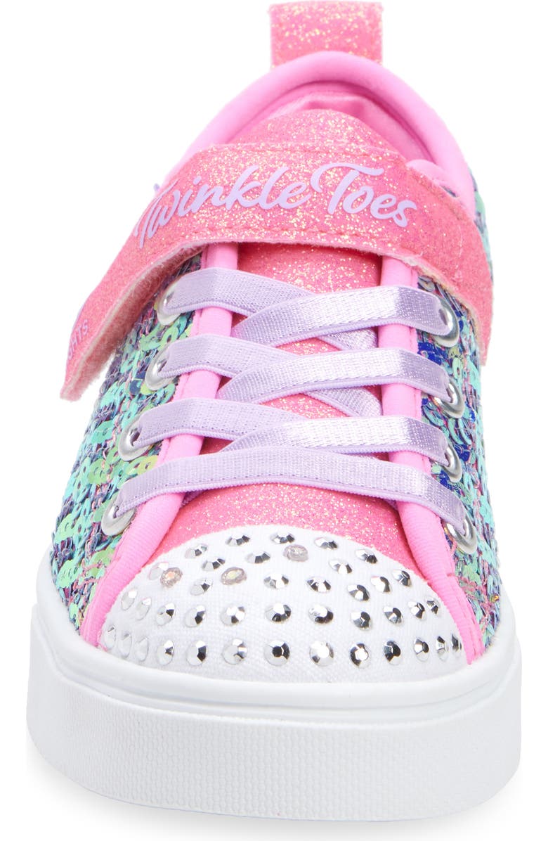 SKECHERS Kids' Twinkle Sparks Light-Up Sneaker, Alternate, color,