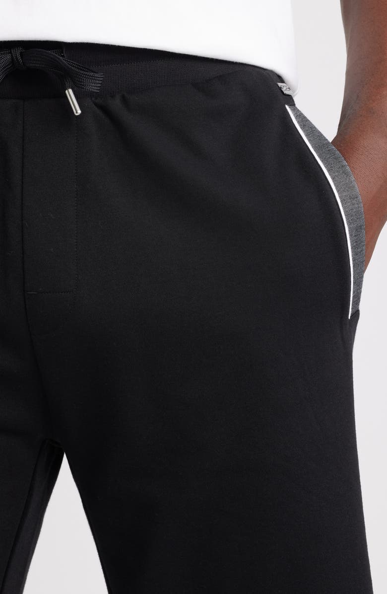 BOSS Track Suit Shorts, Alternate, color, Black