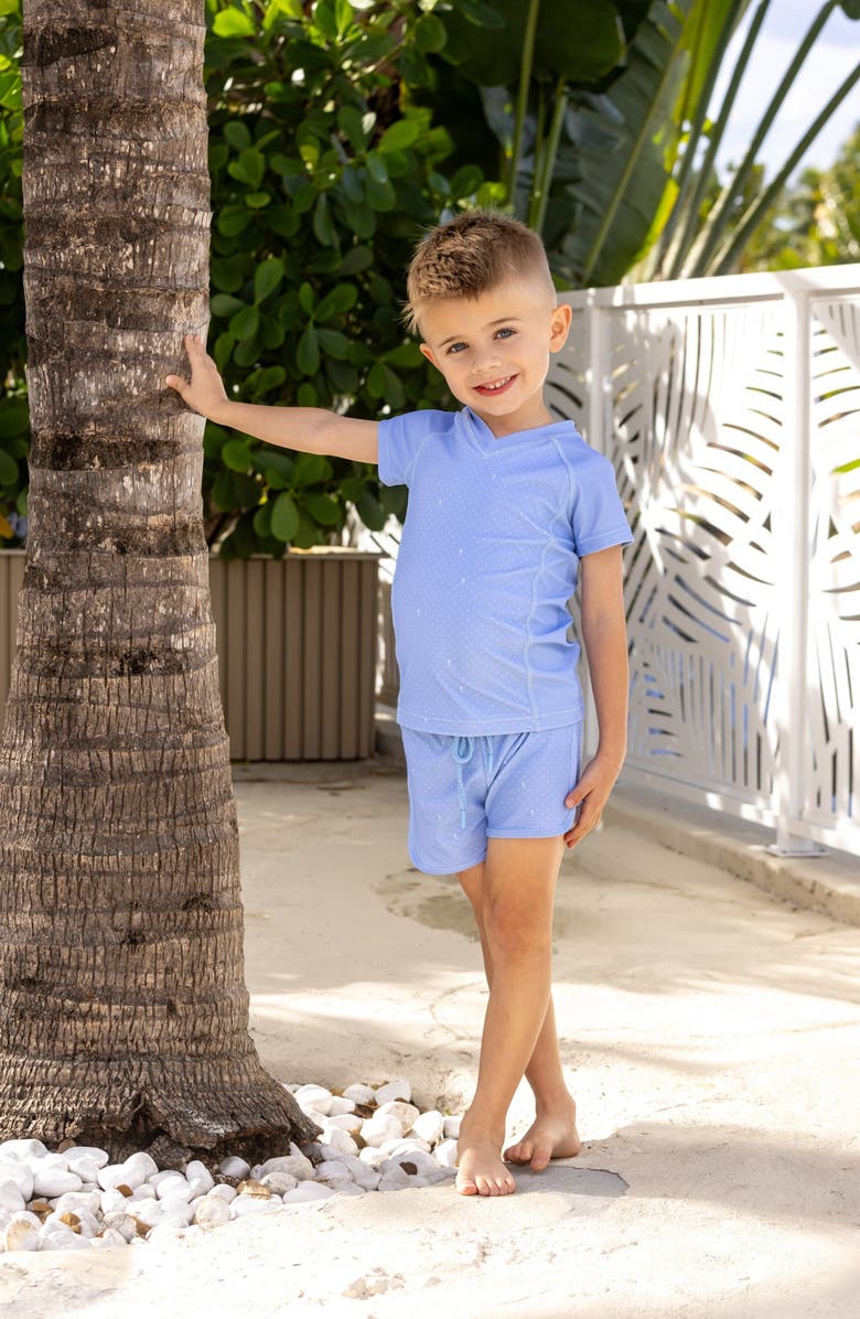 NoggiWear Emblem One Piece Swimsuit, Alternate, color, Blue