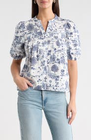SUGARLIPS Renzo Toile Woven Shirt