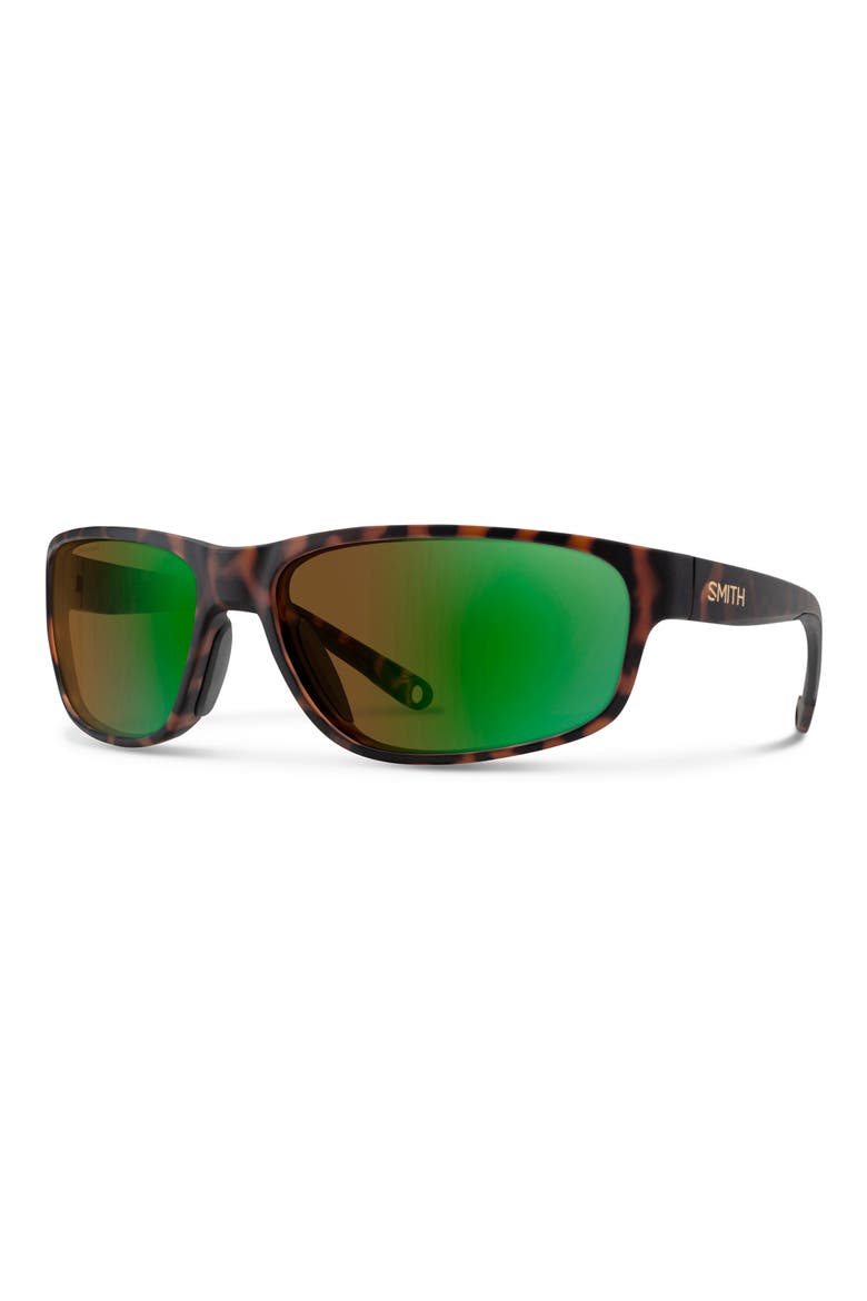 Redding 2 64mm Sunglasses, Alternate, color, MATTE TORTOISE / BROWN GREEN