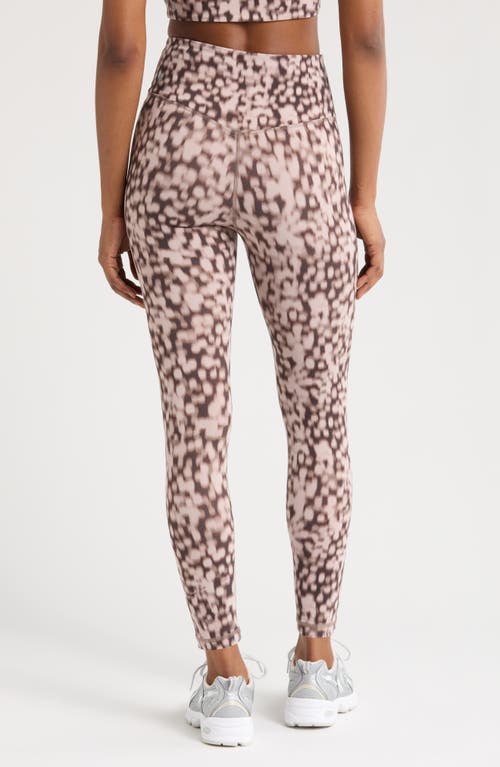 Zella Studio Luxe Print High Waist Pocket 7/8 Leggings