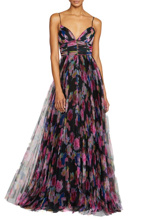 Yvonne Mesh Gown