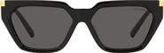 Tiffany & Co. 56mm Irregular Sunglasses