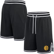 FANATICS Men's Fanatics Black Pittsburgh Steelers Elements Future Ground Shorts