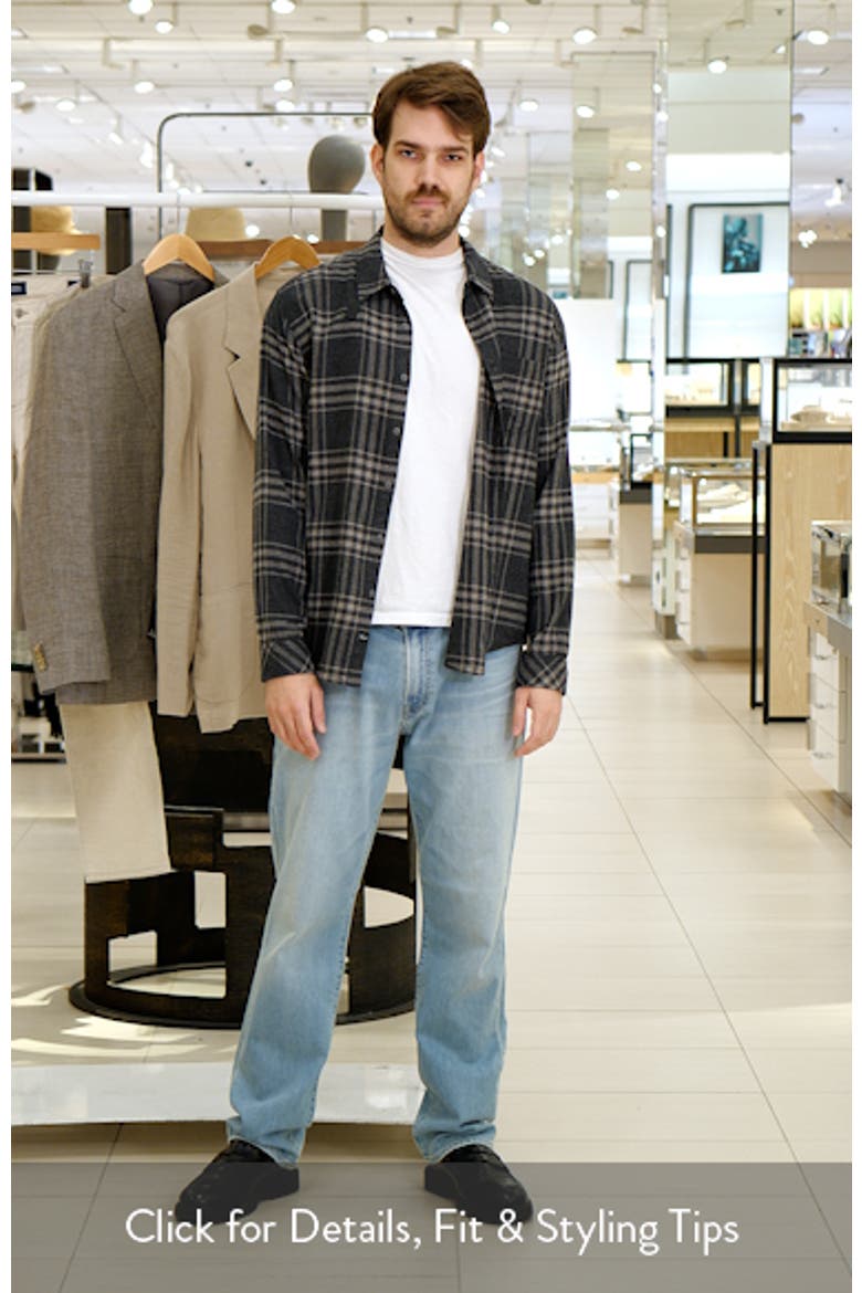 Lennox Plaid Flannel Button-Up Shirt video