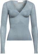 Zimmermann Wool Blend Pointelle Lace Sweater