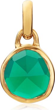 Monica Vinader MV Siren™ Bezel Stone Pendant