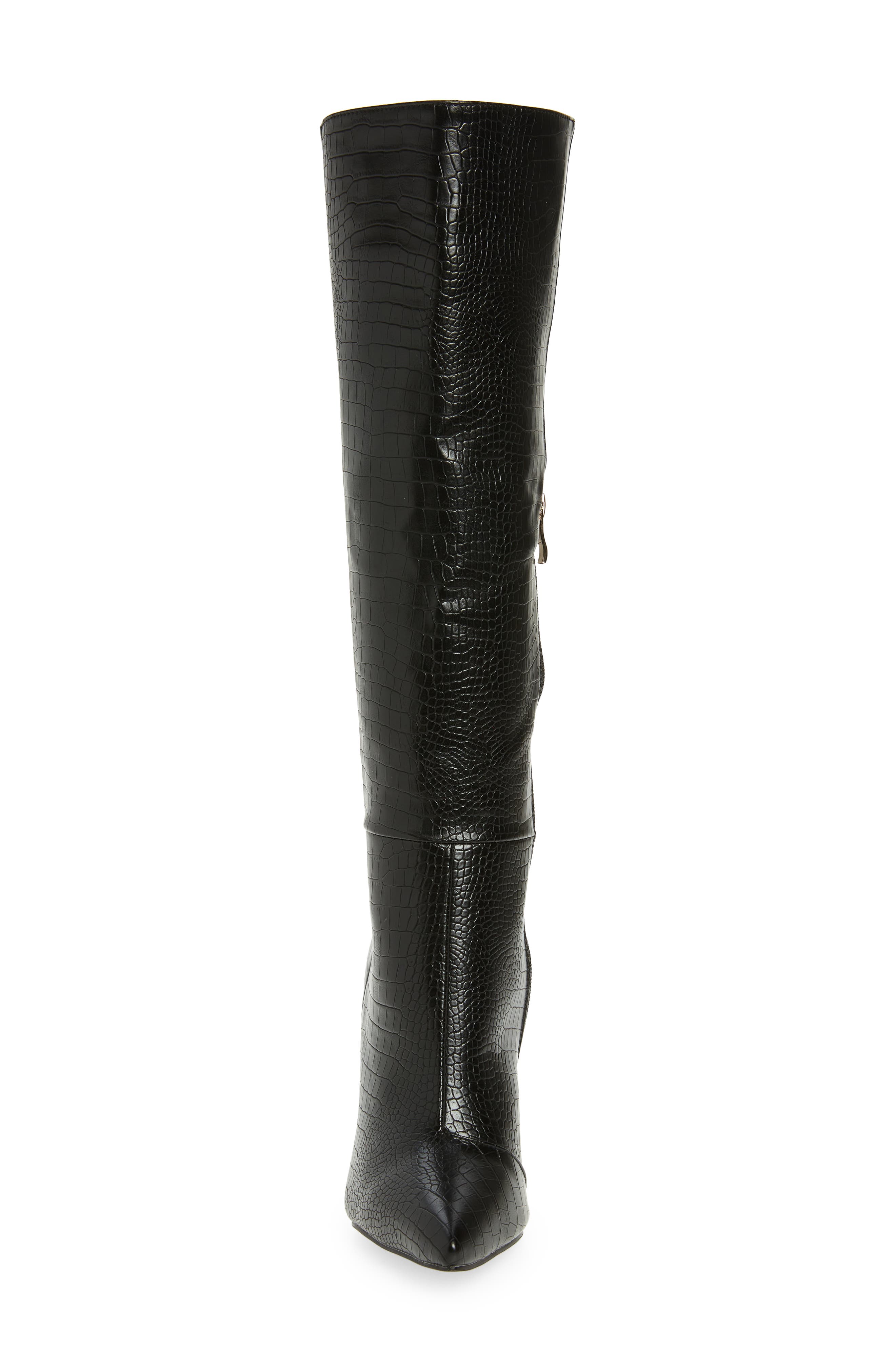 Billini Milla Faux Leather Pointed Toe Boot, Alternate, color, 
