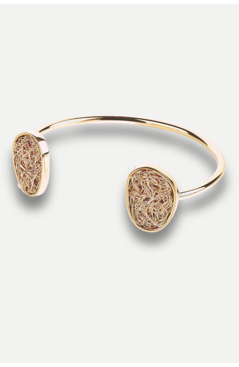 Daniela Millan Jewelry Element Bangle Bracelet, Main, color, Gold