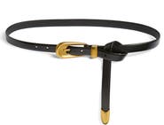 Treasure & Bond Olivia Leather Tie Belt