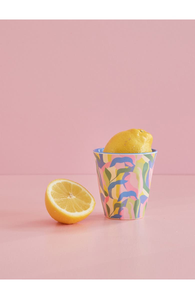 Rice by Rice Set of Four Melamine Tumblers, Alternate, color, Jungle Fever