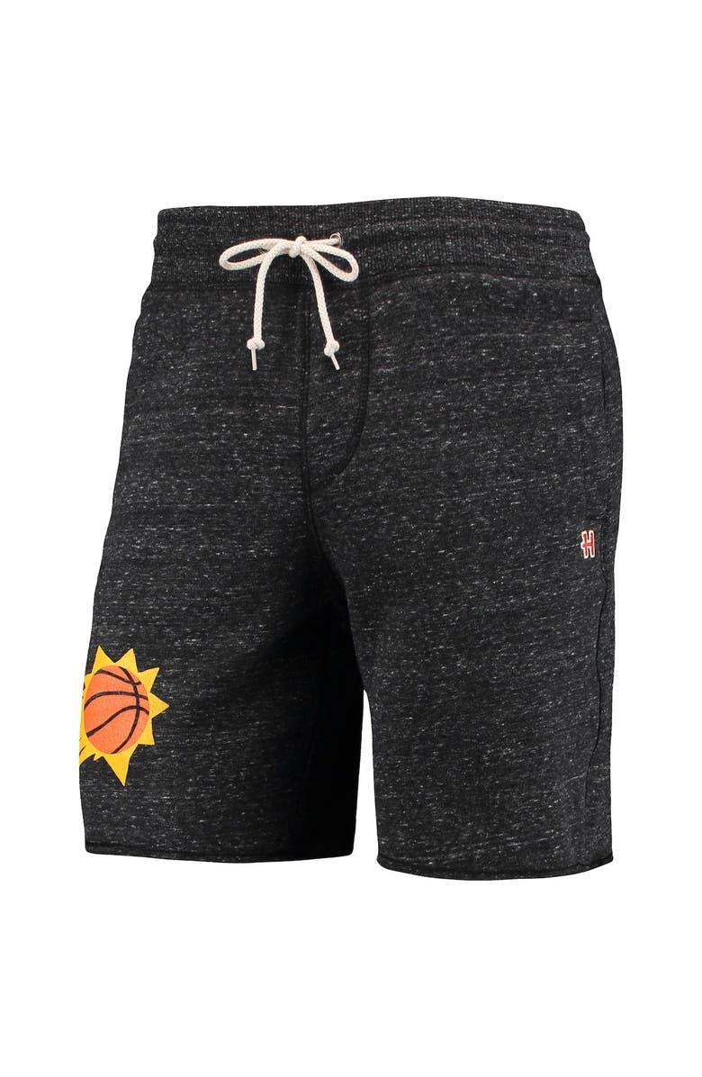 Homage Men's Homage Charcoal Phoenix Suns Primary Logo Tri-Blend Sweat Shorts, Alternate, color, 