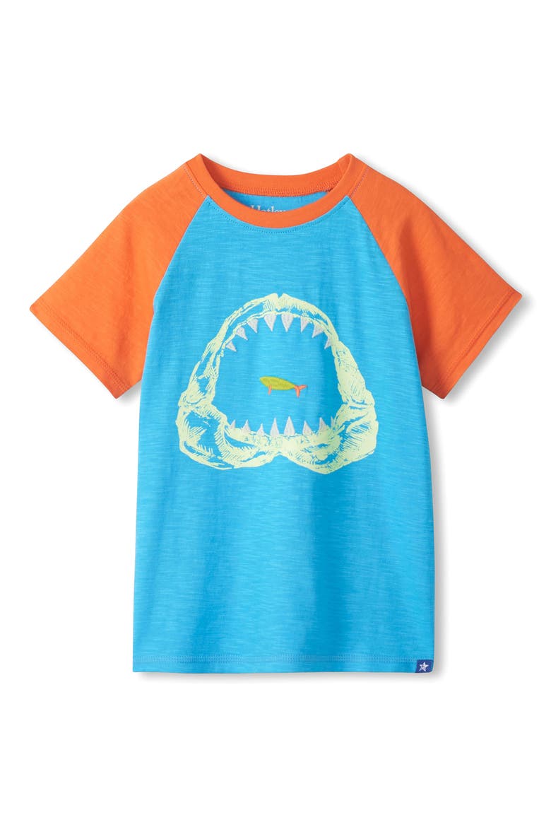 Kids' Shark Graphic T-Shirt, Main, color, BLUE