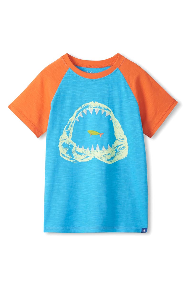 Hatley Kids' Shark Graphic T-Shirt, Main, color, Blue