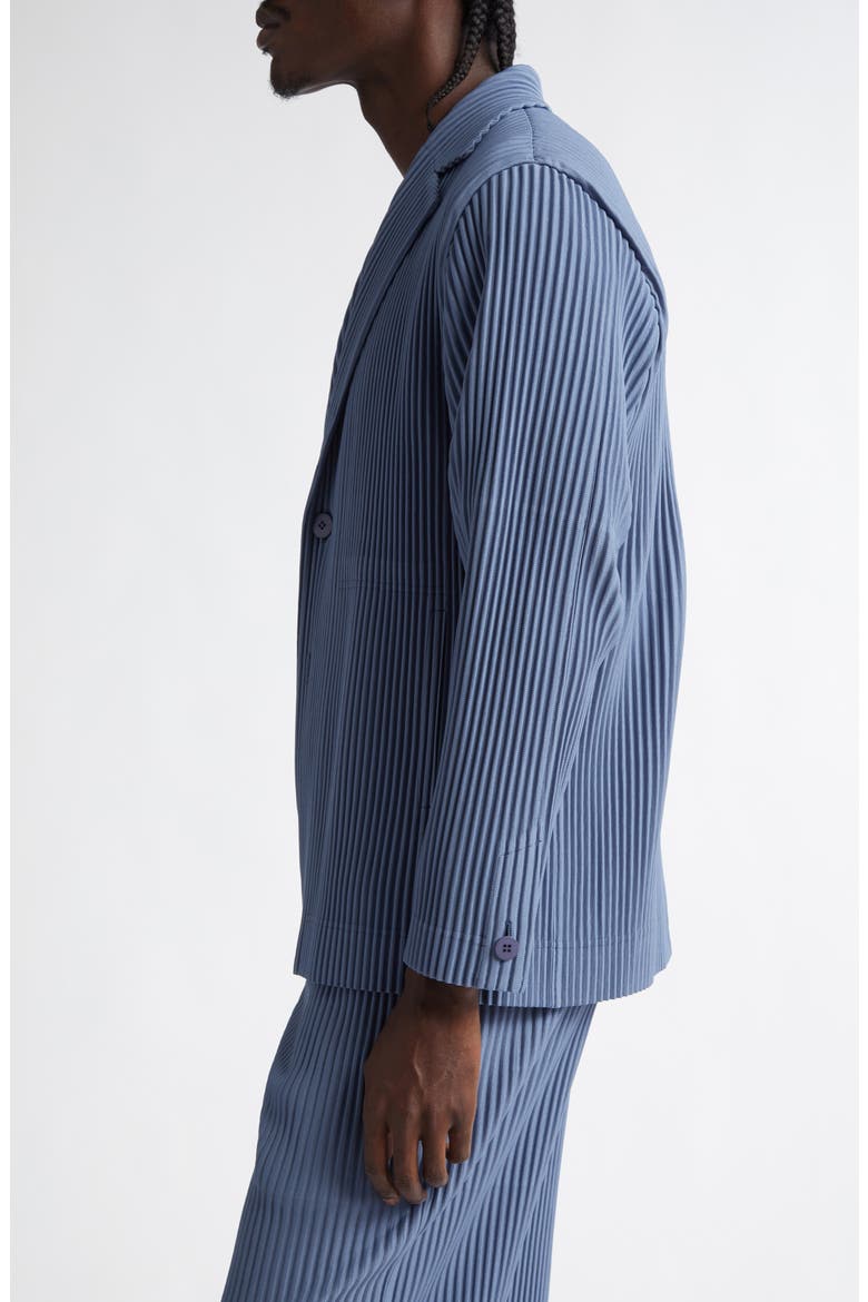 Tailored Pleats Sport Coat, Alternate, color, BLUE GRAY