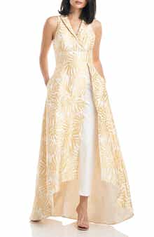 Eugenia Walk Thru Sleeveless Gown