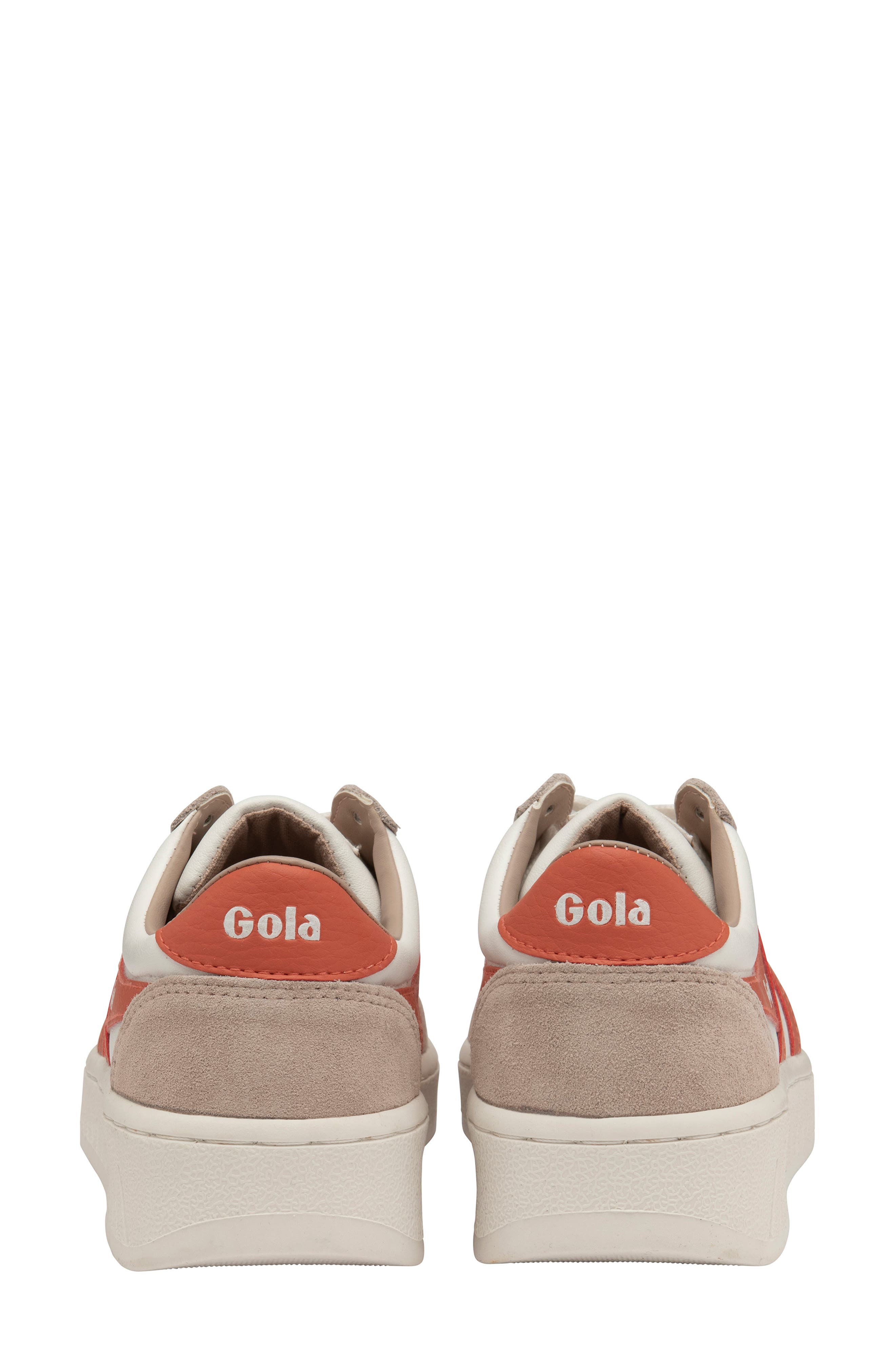 Gola Grand Slam Pure Platform Sneaker, Alternate, color, White/ Blossom/ Hotcoral